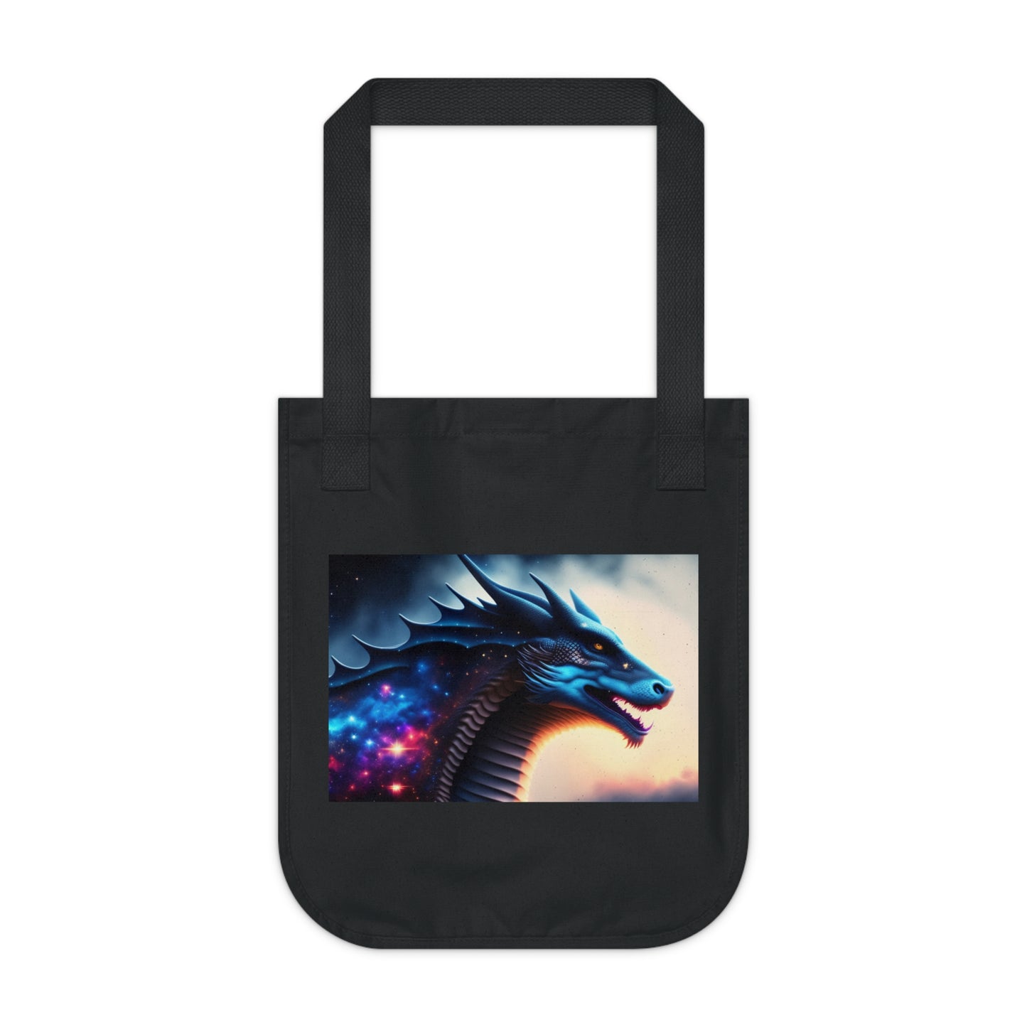 Galaxy Magic Dragon Tote Bag