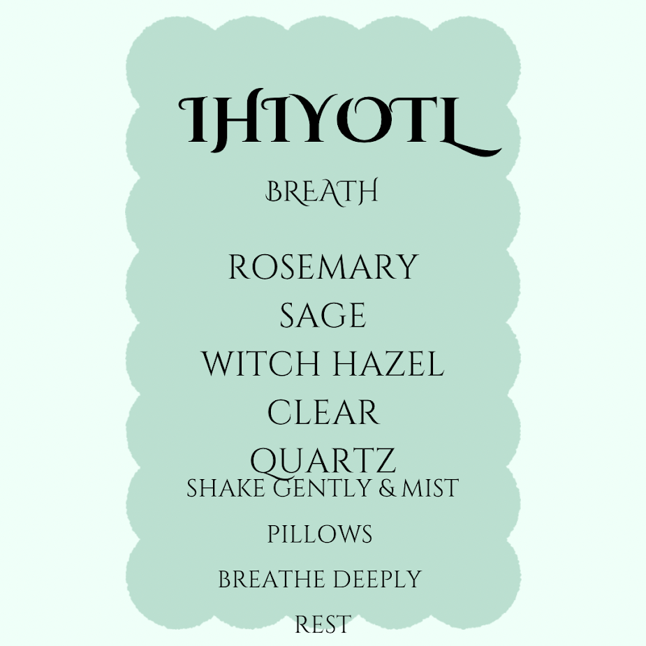 Ihiyotl Pillow Mist