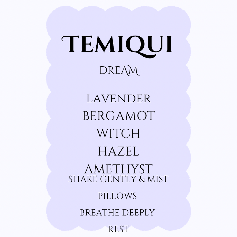 Temequi Pillow Mist